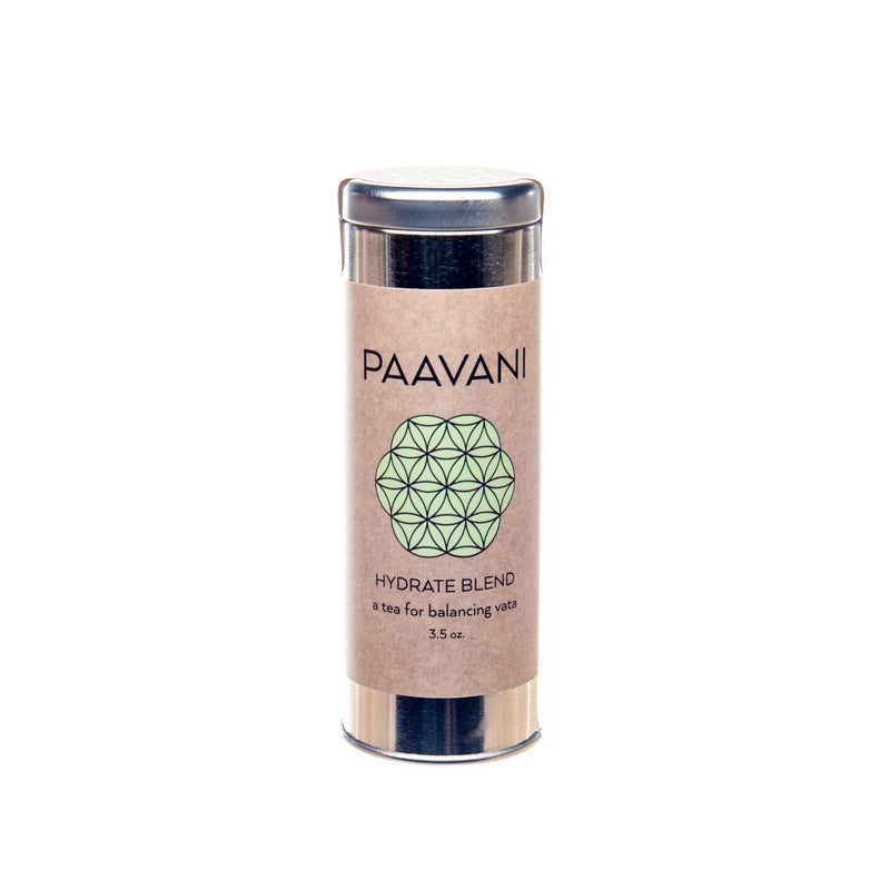 PAAVANI Ayurveda - Hydrate-Mischung | Ayurvedischer Tee für Vata-Balance