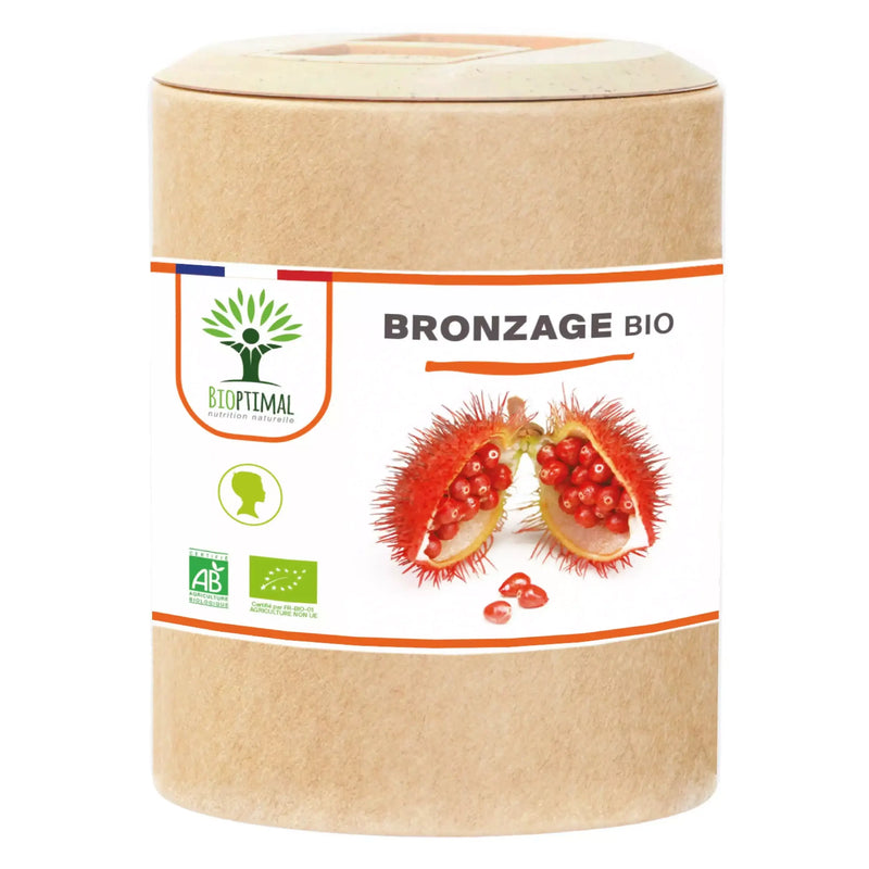 Bronzage Bio - Complément Alimentaire - en Capsules
