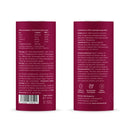 Eine detaillierte Ansicht der Produktverpackung für "Biotin plus Selen," die Nährwertangaben und Inhaltsstoffe zeigt. Sie enthält Warnhinweise, Anwendungsempfehlungen und Informationen über die Herkunft und Verpackung des Produkts.