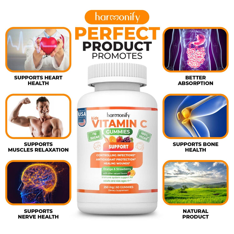Immune C Daily Gummy Supplement – Vitamine für das Immunsystem der Kinder
