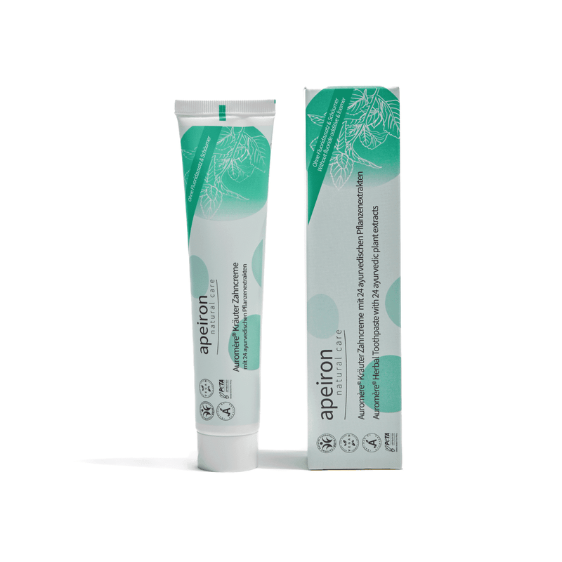 Dentifrice ayurvédique aux herbes Apeiron Auromère 75 ml