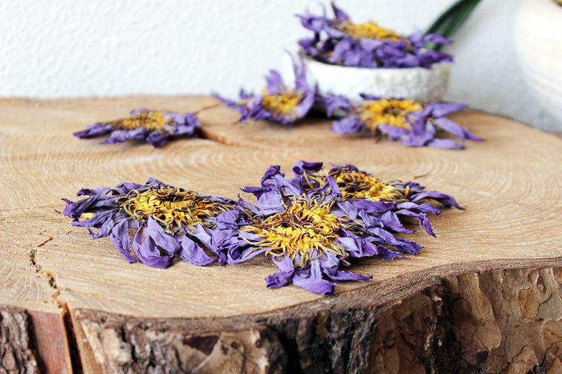 Ayamani Naturals - BLAUE LOTUS GANZE Blüten, Nymphaea Caerulea Getrocknet 15g - 100g