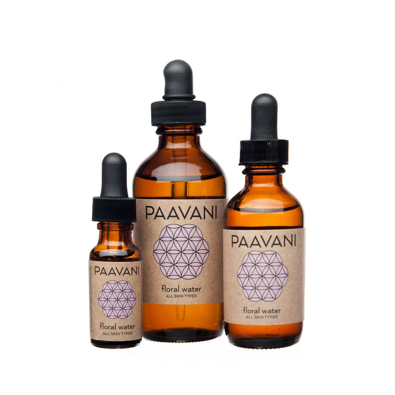 PAAVANI Ayurveda - Blütenwasser | Botanische Feuchtigkeitspflege für Haut & Augen