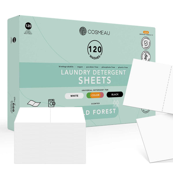 Bamboozy x Cosmeau - Cosmeau Wäschetücher Wild Forest, umweltfreundlich