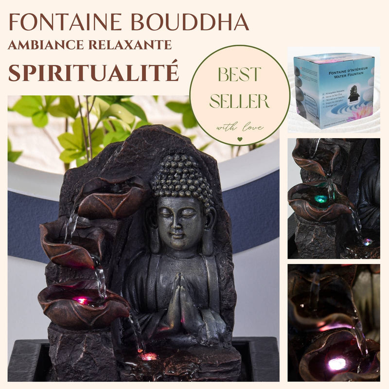 Zen'Arome - Buddha-Brunnen Spiritualität - Geschenkidee Zen-Ambiente
