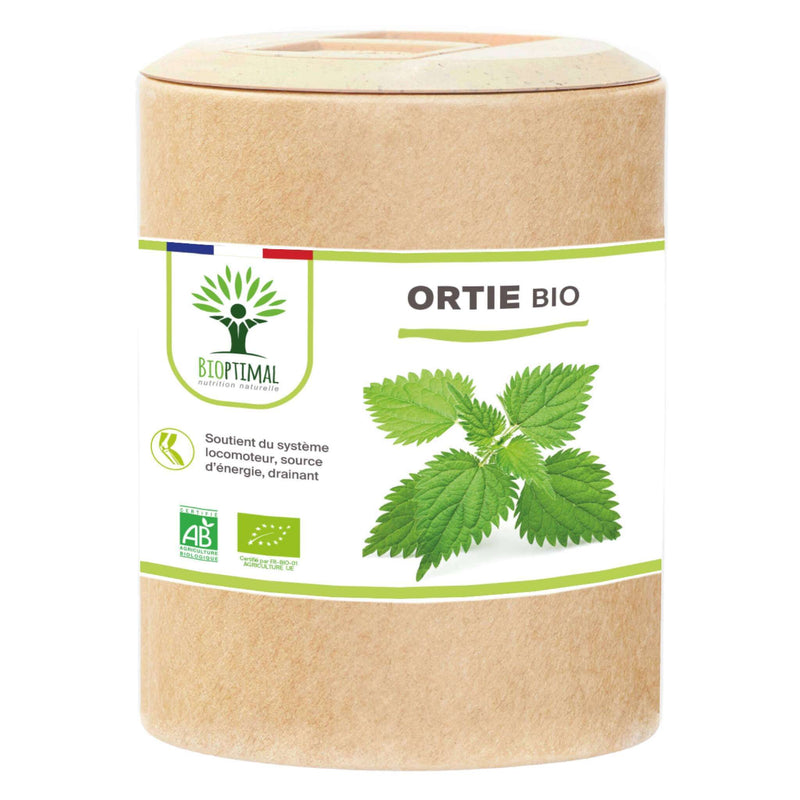 Organic Nettle – Food supplement in capsules for joint health and drainage