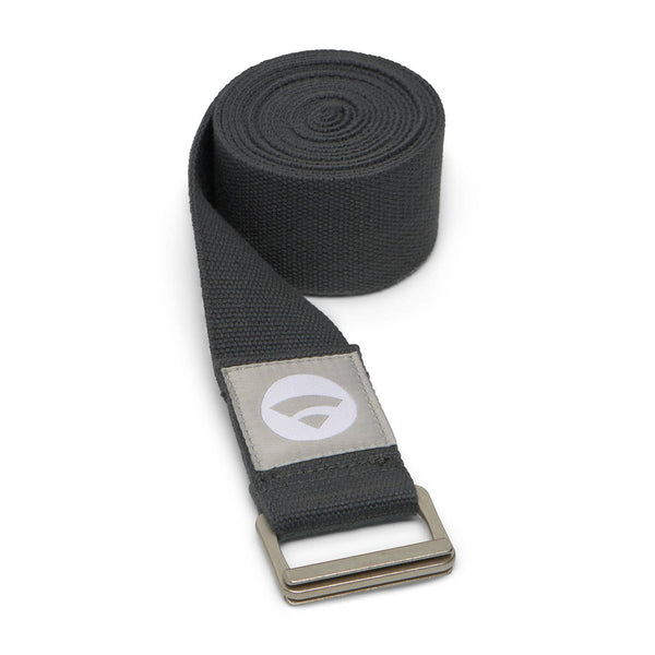 PADMA yoga strap with buckle anthracite