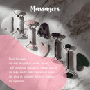 Gua Sha Rose Quartz - Massager