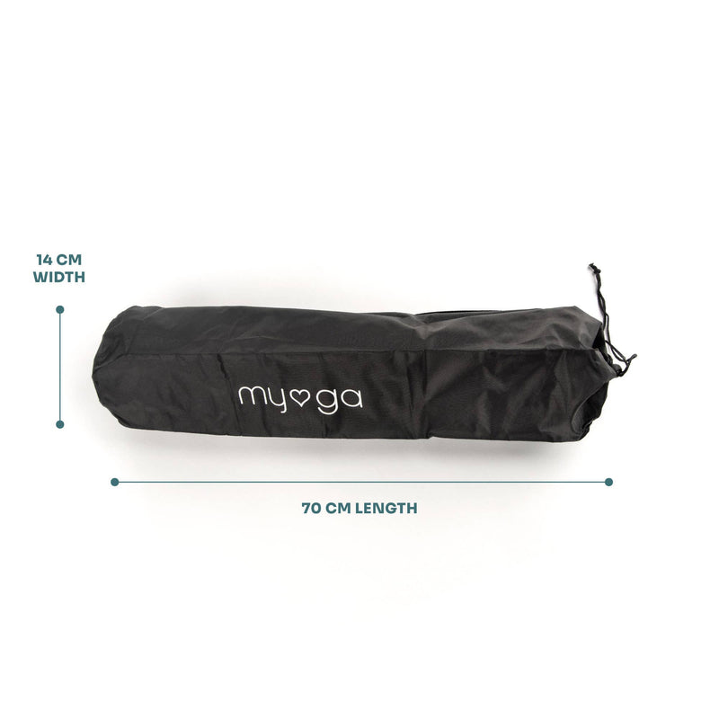 Myga Yoga Tragetasche – kompakte Pilates & Yogamatten-Tasche | Nachhaltig & stylisch