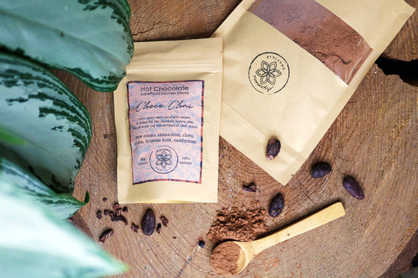 Zeremonieller Kakao | Choco Chai | Pilz-Kakao, Reishi Chaga Chai Heiße Schokolade