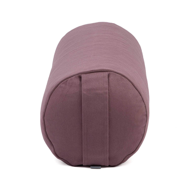 Yoga Bolster mit Dinkelfüllung – Dusty Purple | Ökologisch, ergonomisch & stilvoll