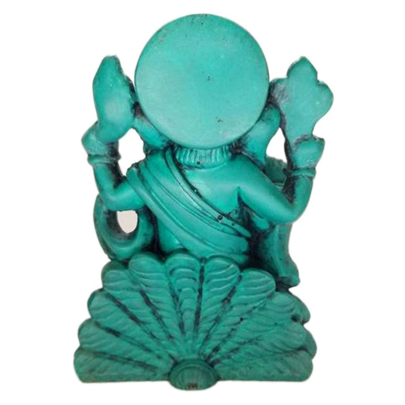 Grüne Ganesh-Statue