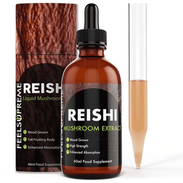 Liquide aux champignons Reishi | Dosage élevé |— 60 ml