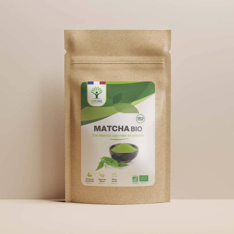 Poudre de thé matcha biologique japonais : concentration, combustion des graisses, perte de poids, minceur