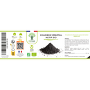Charbon actif végétal biologique - Perte de poids - Complément alimentaire - Capsules