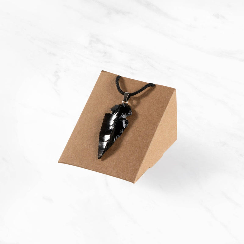 Myga Eco - Geode Gift Set - Rough Stone and Pendant, Choice of 3 Crystals