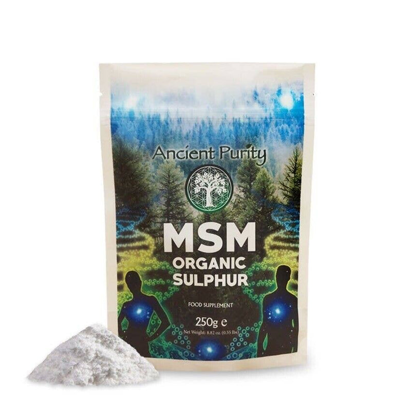 Ancient Purity – MSM Organischer Schwefel 99% Reinheit – Haut, Gelenke, Detox