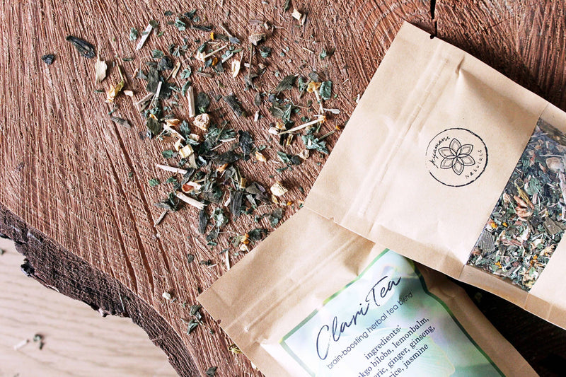 Ayamani Naturals - Claritea Zirbeldrüse Entkalkender Kräutertee für Focus
