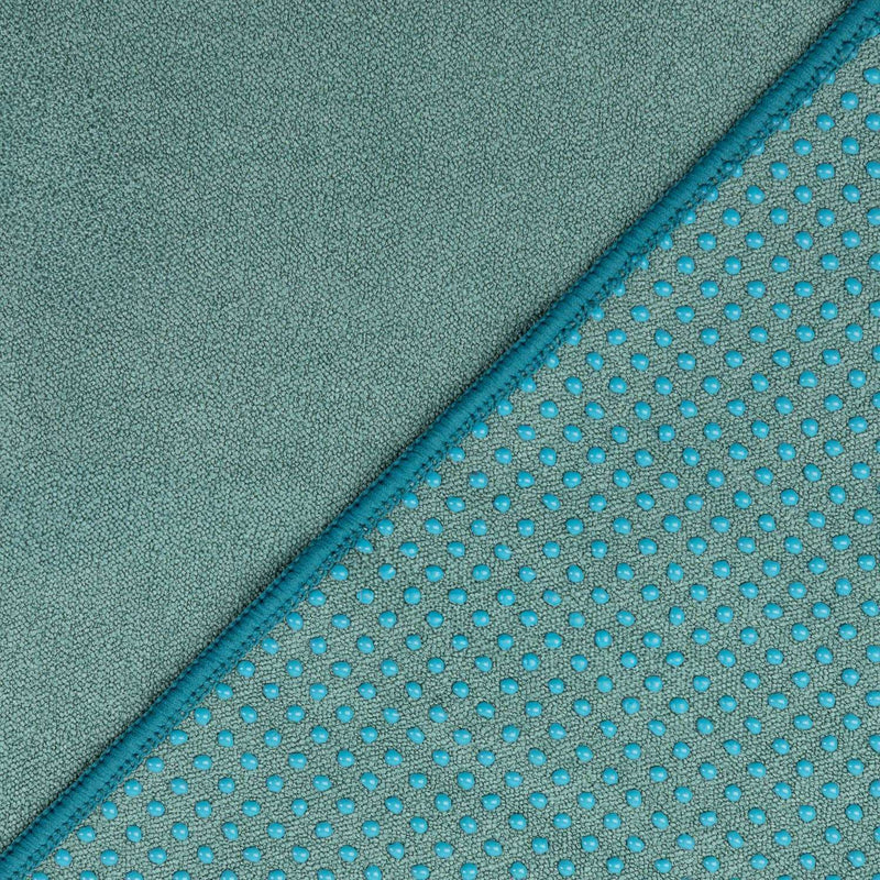 Serviette de yoga GRIP² Serviette de yoga avec picots antidérapants bleu minéral