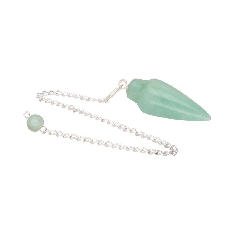 Green Quartz Drop Pendulum