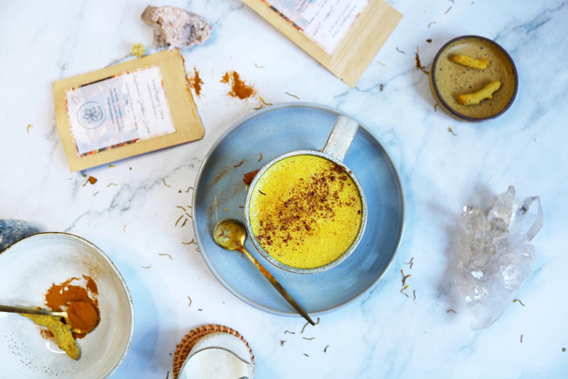 Ayamani Naturals - Mushroom Golden Latte | mit Reishi und Chaga, adaptogene Golden Milk Vegan