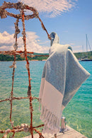 Beach towel, hammam towel, bath towel, sauna towel "Rugged Towel"