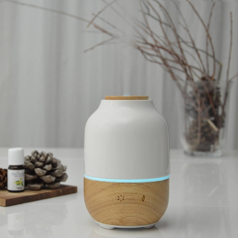 Zen'Arome - Essential Oil Diffuser Wood &amp; Ceramic Purisia