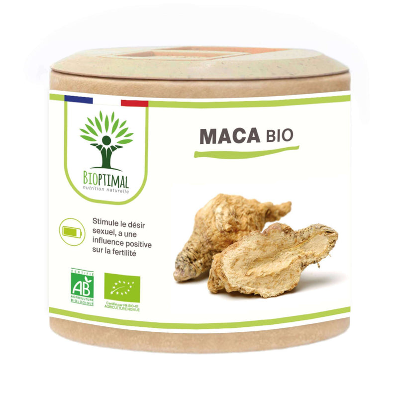 Maca Bio - Energie, Ausdauer, Libido, Fruchtbarkeit - in Kapseln
