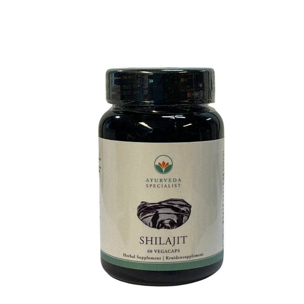 Ayurveda Specialist B.V. - Shilajit Kapseln 500 mg – mit 50 % Fulvinsäure für Detox, Energie & Zellgesundheit