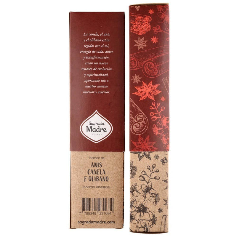 Vives de la Cortada SL - Sahumerio Anise, Cinnamon and Olibanum - Sagrada Madre