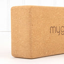 Cork yoga block