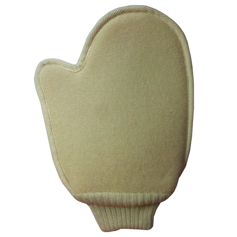 Zen'Arome - Gant Exfoliant - Gant visage et visage façon Loofa en coton