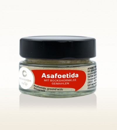 Cosmoveda  Ayurveda Asafoetida – Verdauungsförderndes Hing Gewürzpulver für Agni & Aroma