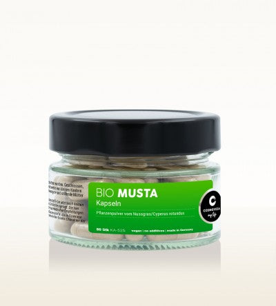 Musta Bio Kapseln – Natürliches Ayurveda-Supplement für Verdauung & Energie