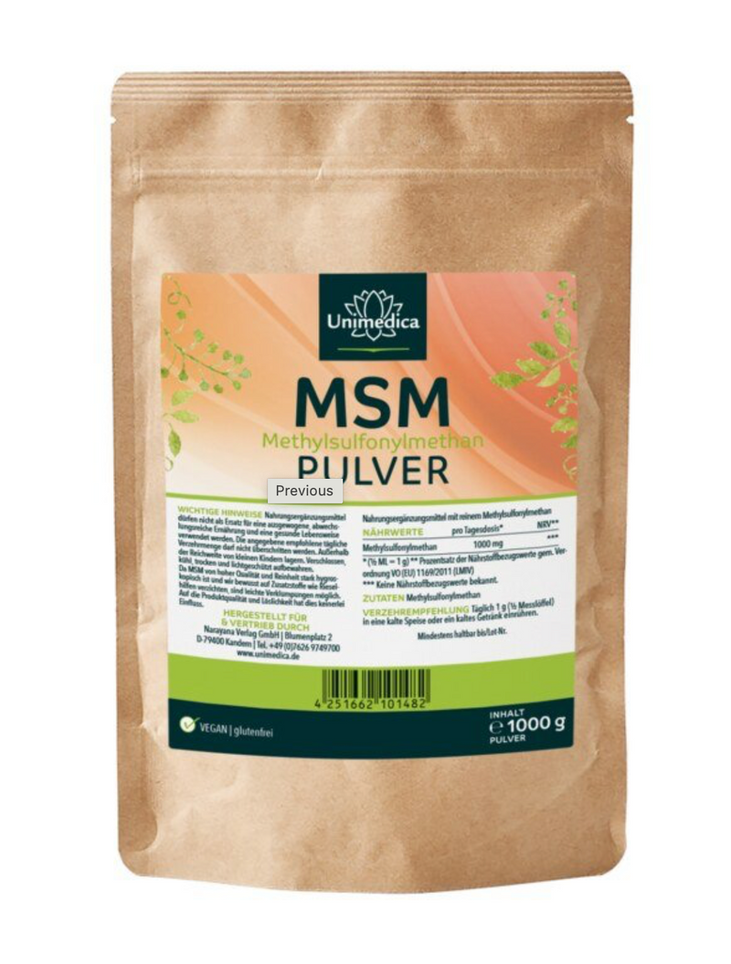 MSM Pulver 1000 g