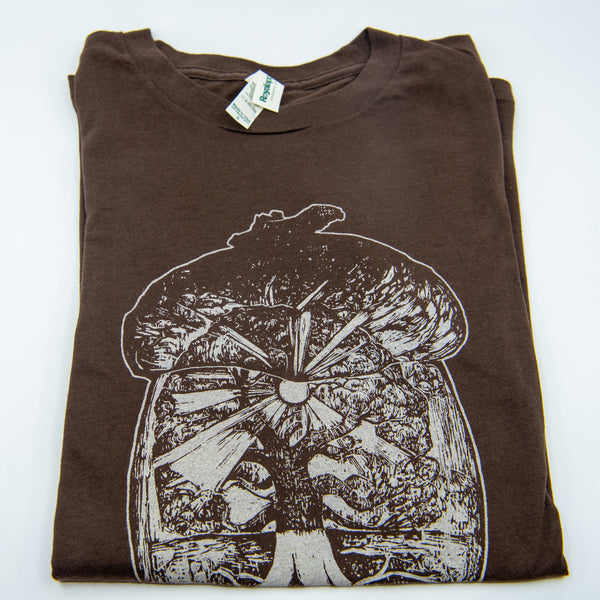 kosmischer-baum-shirt-braun