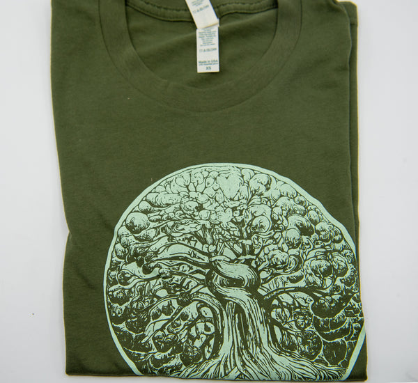 lebensbaum-shirt-olivgruen