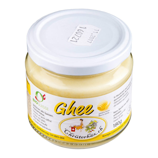Himmelrieder Chrüterhäx Ghee (geklärte Butter), Bio Knospe Schweiz 180g