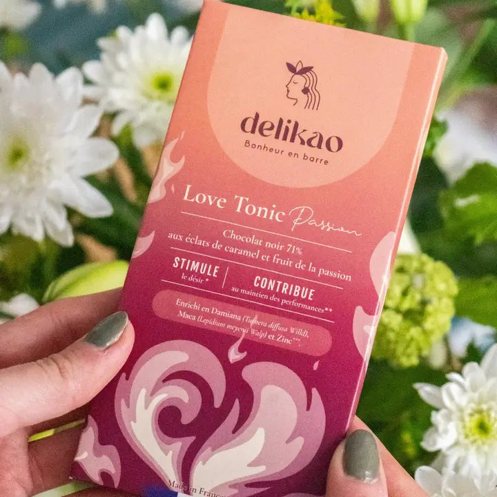 Love Tonic ™️ Kiss Chocolate Aphrodisiac Libido 40% Vanilla