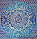 Tissu rituel, tissu mural, mandala 200x220cm