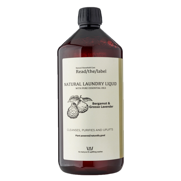Natürliches Waschmittel — Bergamotte & Grosso Lavendel, 1000 ml