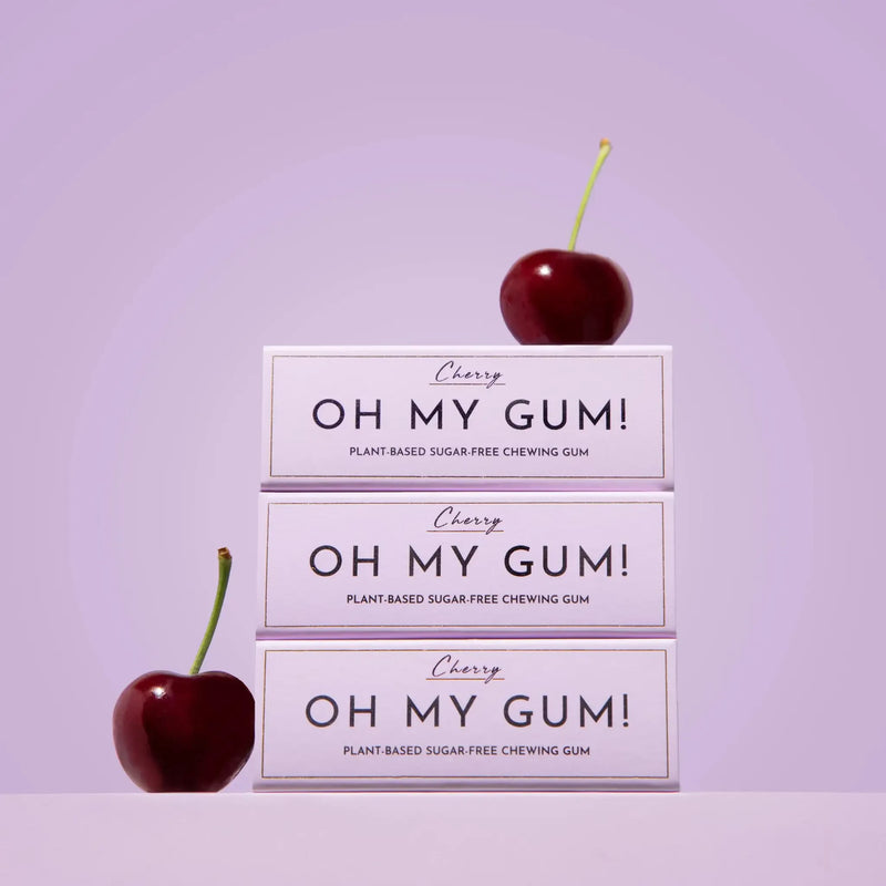 Chewing-gum vegan, sans sucre et respectueux de l'environnement