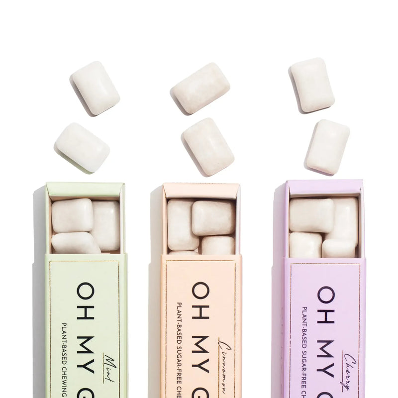 Chewing-gum vegan, sans sucre et respectueux de l'environnement