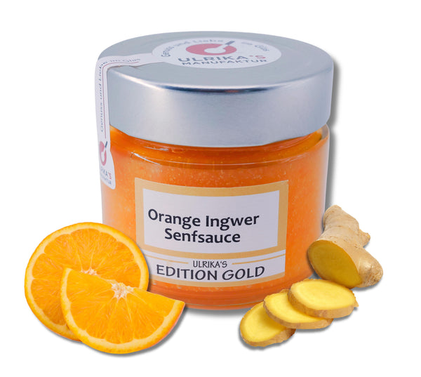 Ulrika's Manufaktur Orangen-Ingwer Senfsauce