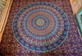 Tissu rituel, tissu mural, mandala 200x220cm