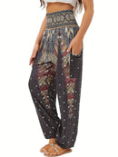 Pantalon de yoga Boho baggy pantalon confortable