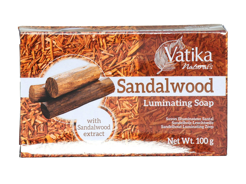 Ayurvedische Sandelholz-Seife von Vatika – Für klare, reine & gepflegte Haut