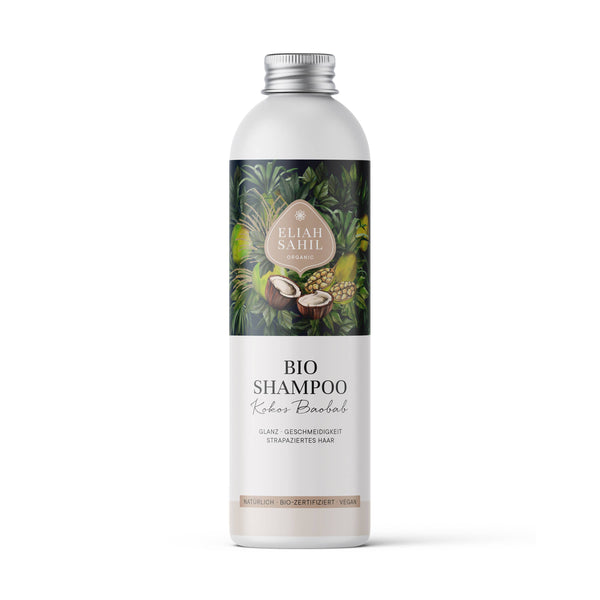 Bio Shampoo Kokos Baobab – Für strapaziertes Haar