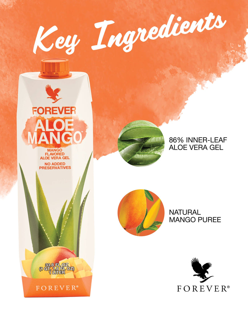 Aloe Vera Getränk mit Mango – Für mehr Energie und gesunde Verdauung