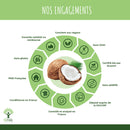 Huile de coco extra vierge biologique — certifiée Ecocert